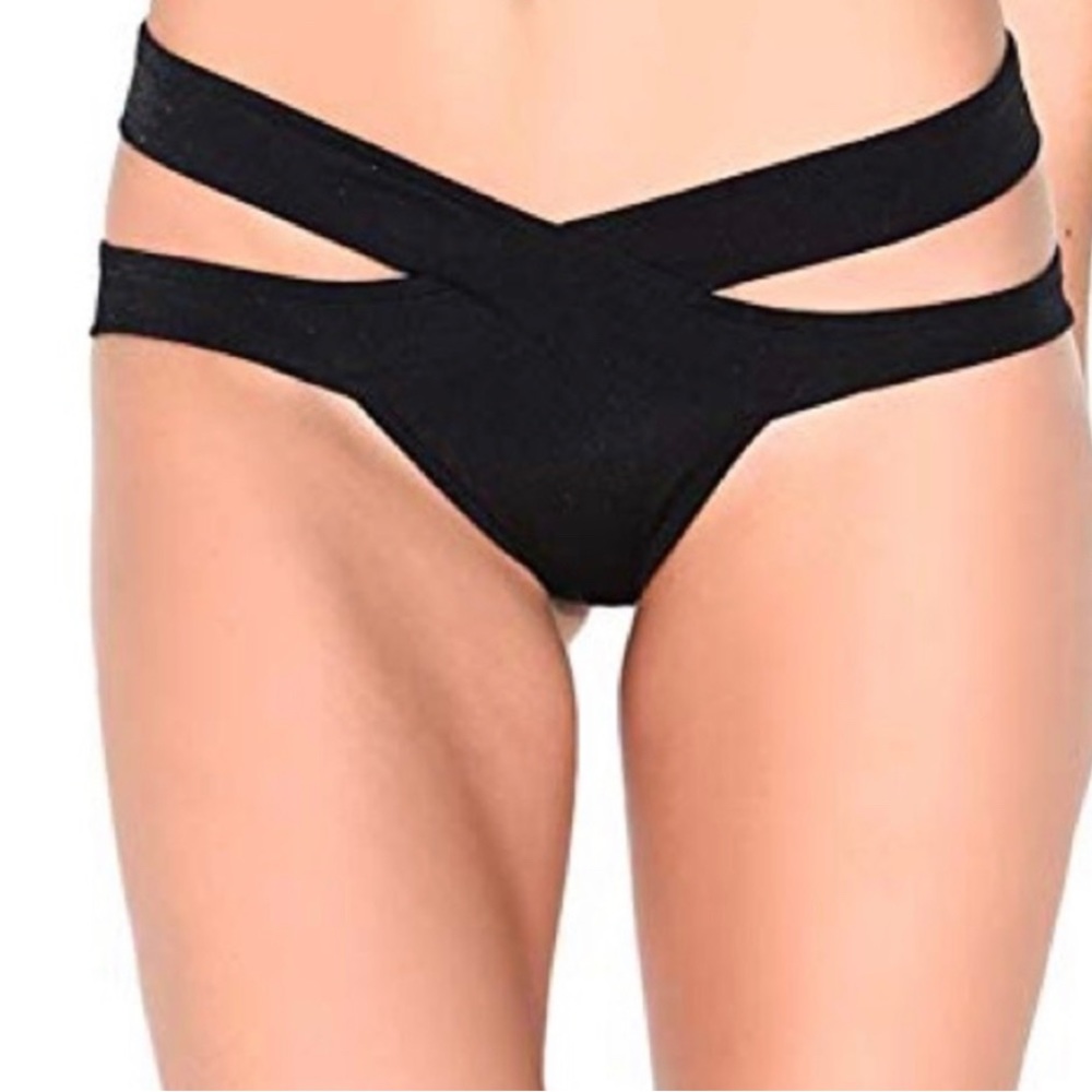 iHeartRaves Strappy Cheeky Rave Bikini Sz. M/L